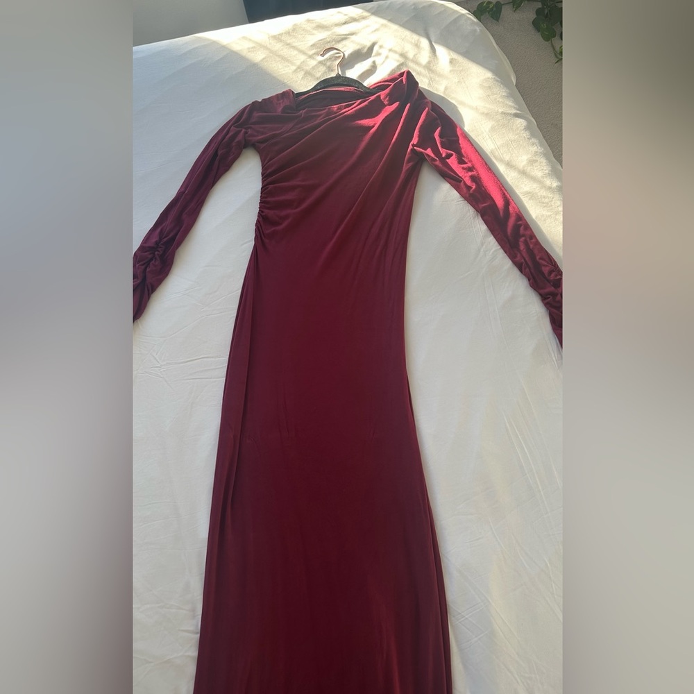 Advice Maxi Dress in Oxblood - Picture 6 of 6